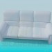 3d model Sofa - preview