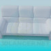 3d model Sofa - preview