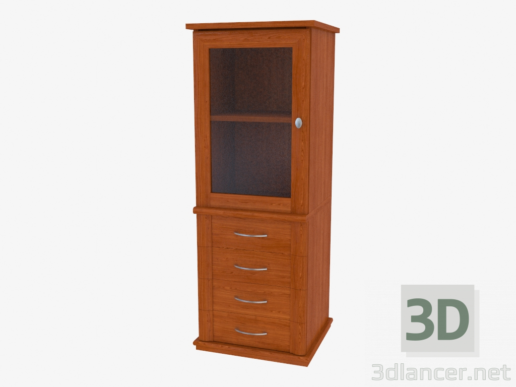 3D Modell Schrank schmal (9709-43) - Vorschau