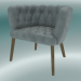 3d model Armchair Benjamin (Gray) - preview