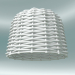 3d model Pendant lamp (96, White Woven) - preview