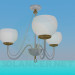 3d model Classic chandelier - preview