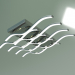 modello 3D Lampada da soffitto a LED 90122-8 (cromo) - anteprima