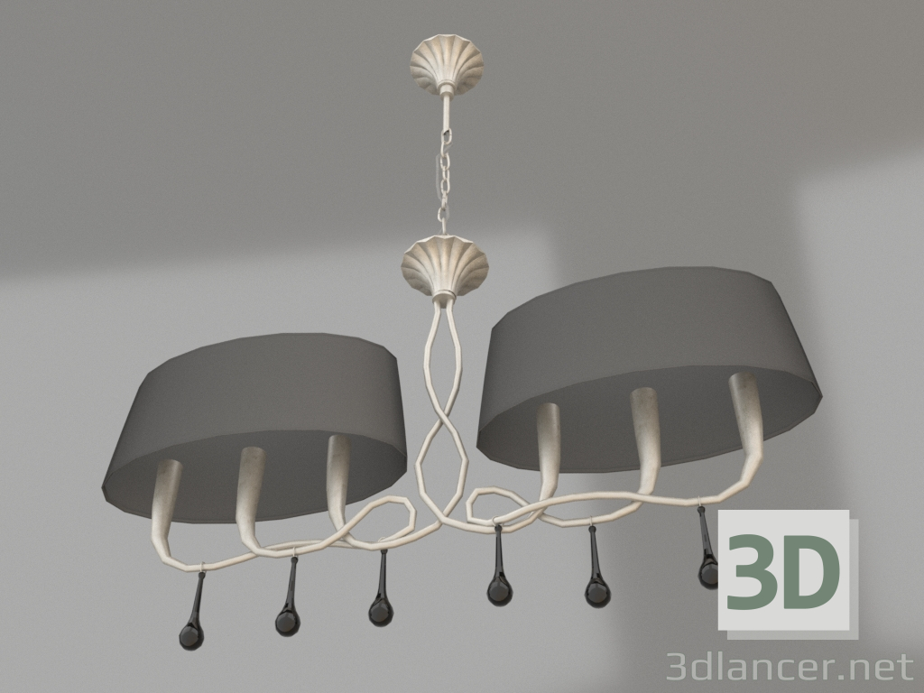 modèle 3D Lustre suspendu (3531) - preview