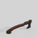 3d Forester's axe model buy - render