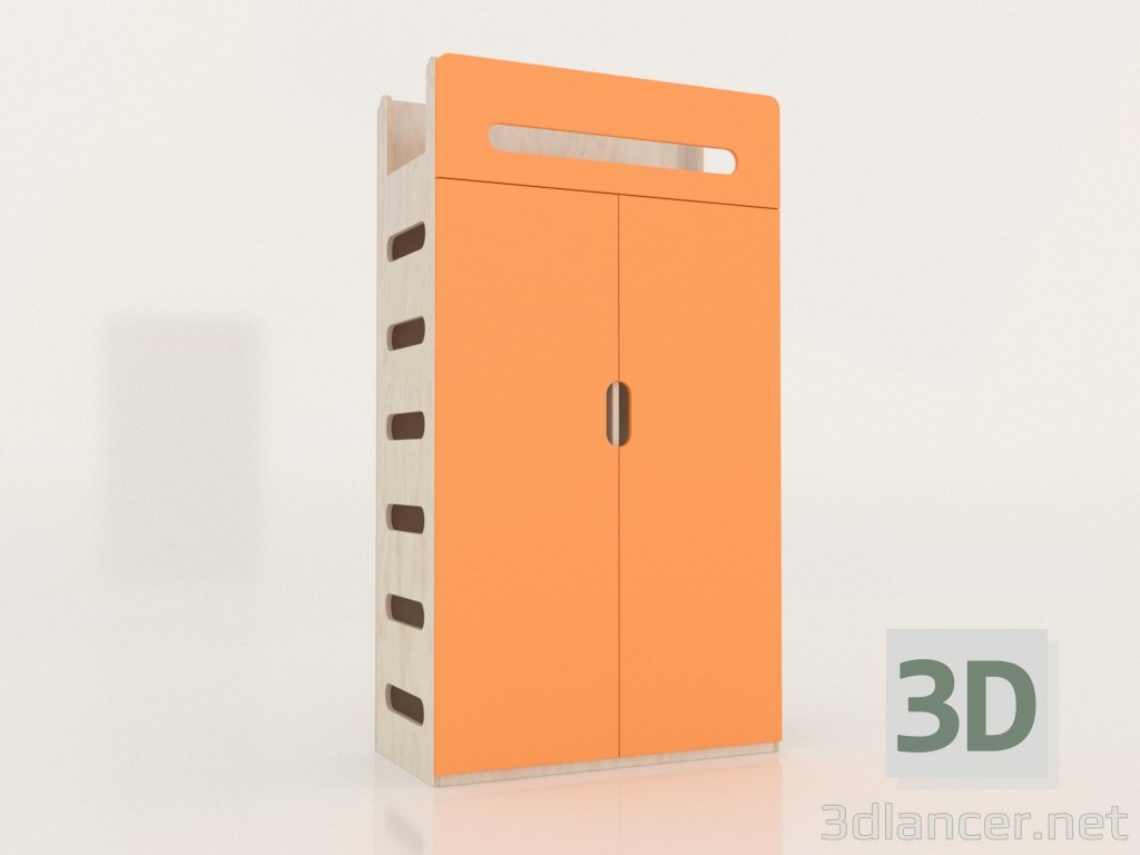 3D Modell Kleiderschrank geschlossen MOVE WB (WOMWB1) - Vorschau