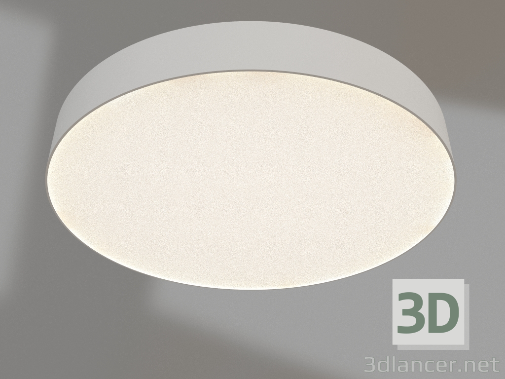 modello 3D Lampada SP-RONDO-R500-60W Warm3000 (WH, 120 gradi, 230V) - anteprima