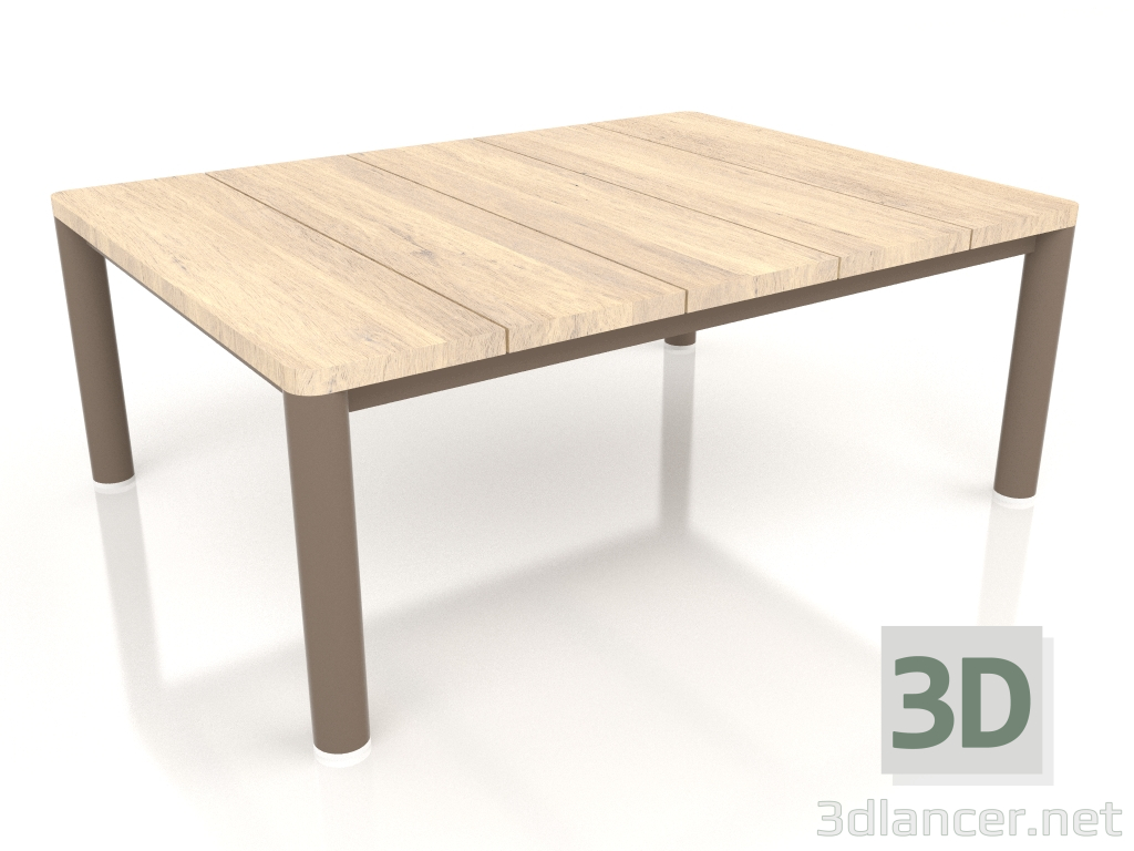 Modelo 3d Mesa de centro 70×94 (Bronze, madeira Iroko) - preview