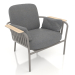 3d model Sillón (gris cuarzo) - vista previa