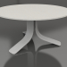 3d model Coffee table Ø80 (Agate gray, DEKTON Sirocco) - preview