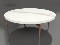 Coffee table round Ø120 (Agate gray, DEKTON Aura)