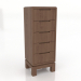 modèle 3D Commode haute VANITY - preview