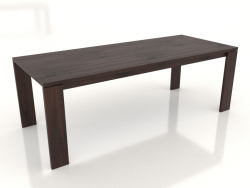 Tavolo da pranzo BLANK 2200x900x750 mm (rovere wengé)