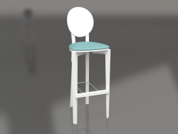 Стілець барний Circus із спинкою без обивки (варіант 11)