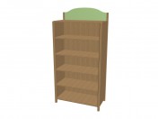 Bookcase open 63et01