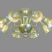 3d model Chandelier A9002PL-8CC - preview