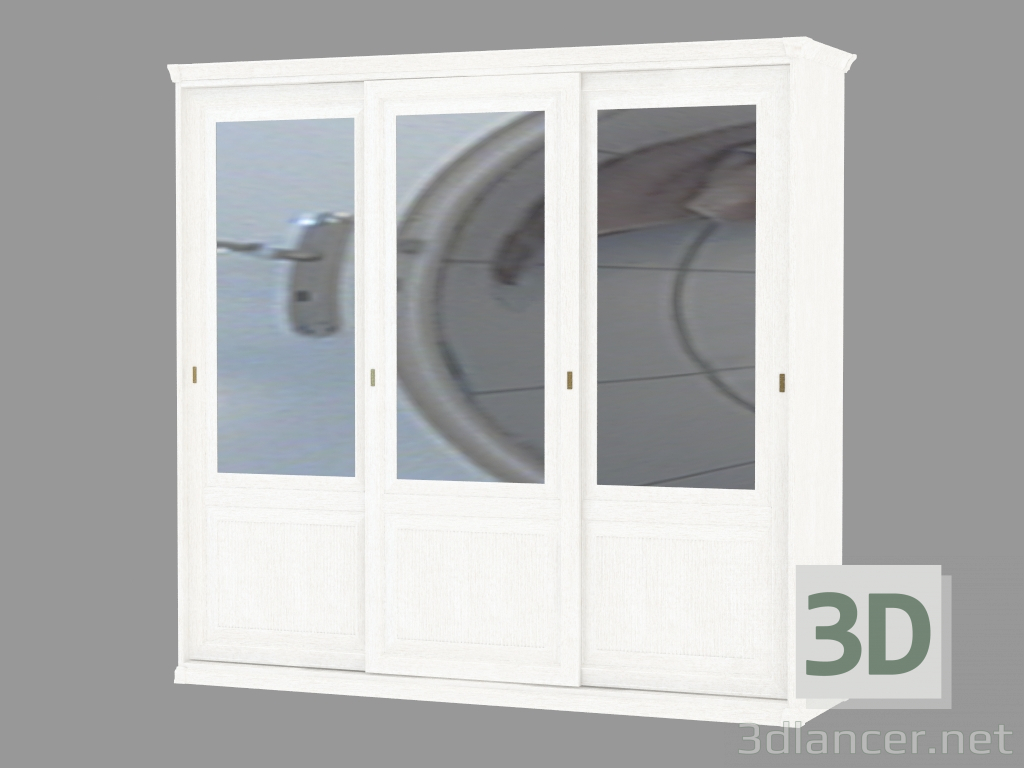 3d model Sliding wardrobe (sh 19) - preview