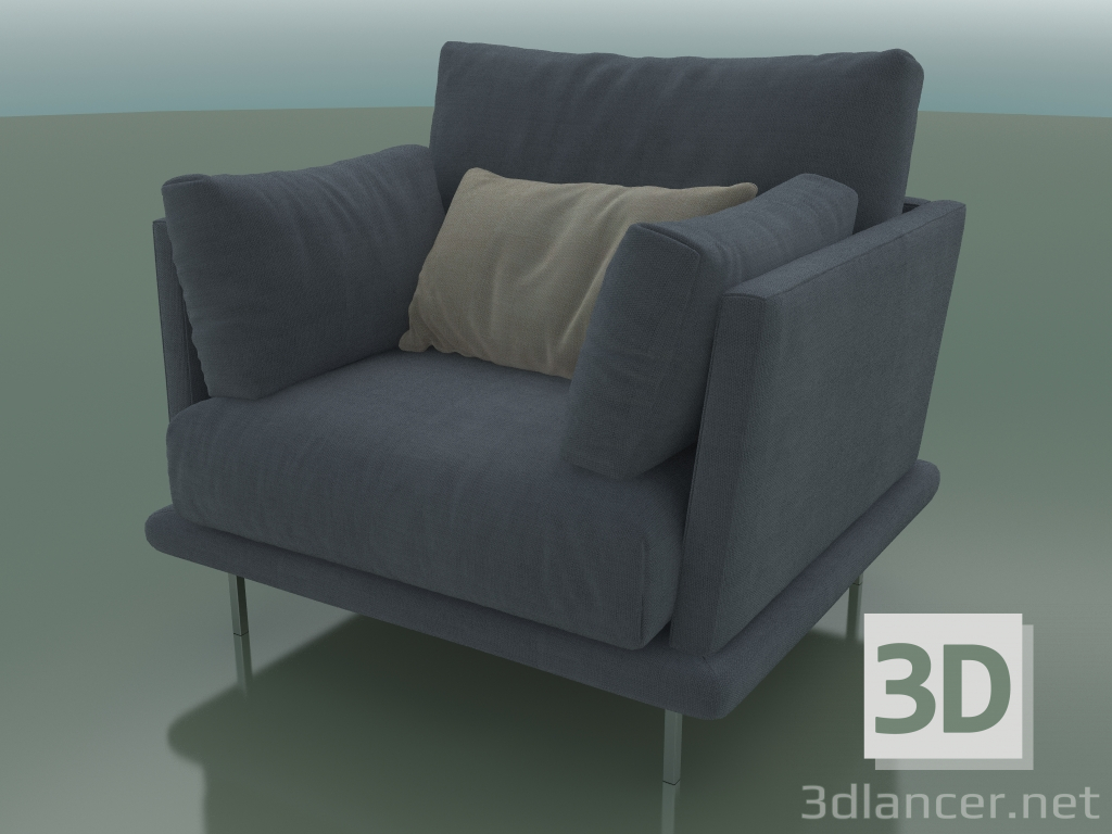 3D modeli Koltuk Alfinosa (1100 x 1000 x 730, 110AL-100-ACH / S) - önizleme