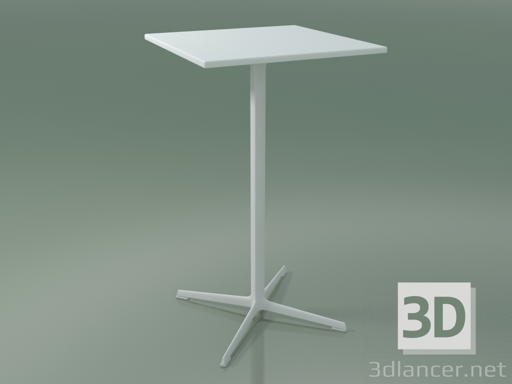 3D modeli Kare masa 0969 (H 105 - 60x60 cm, M02, V12) - önizleme