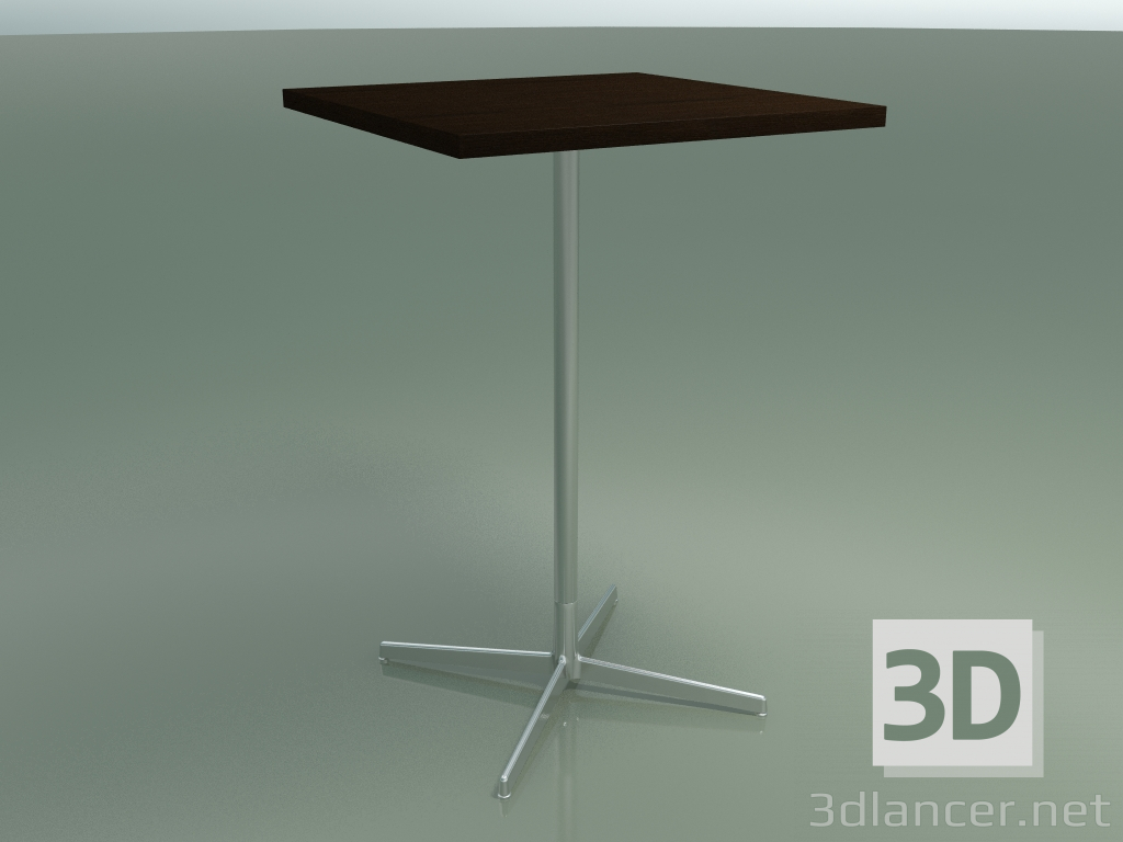 Modelo 3d Mesa quadrada 5569 (H 105,5 - 70x70 cm, Wenge, LU1) - preview