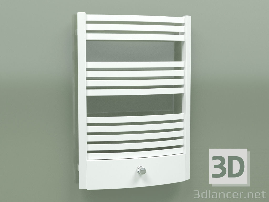 3d model Barra de toalla calefactable Dexter Pro (WGDEP086060-ZX, 860х600 mm) - vista previa