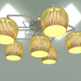 modello 3D Lampadario a soffitto 30161-6 (cromo) - anteprima