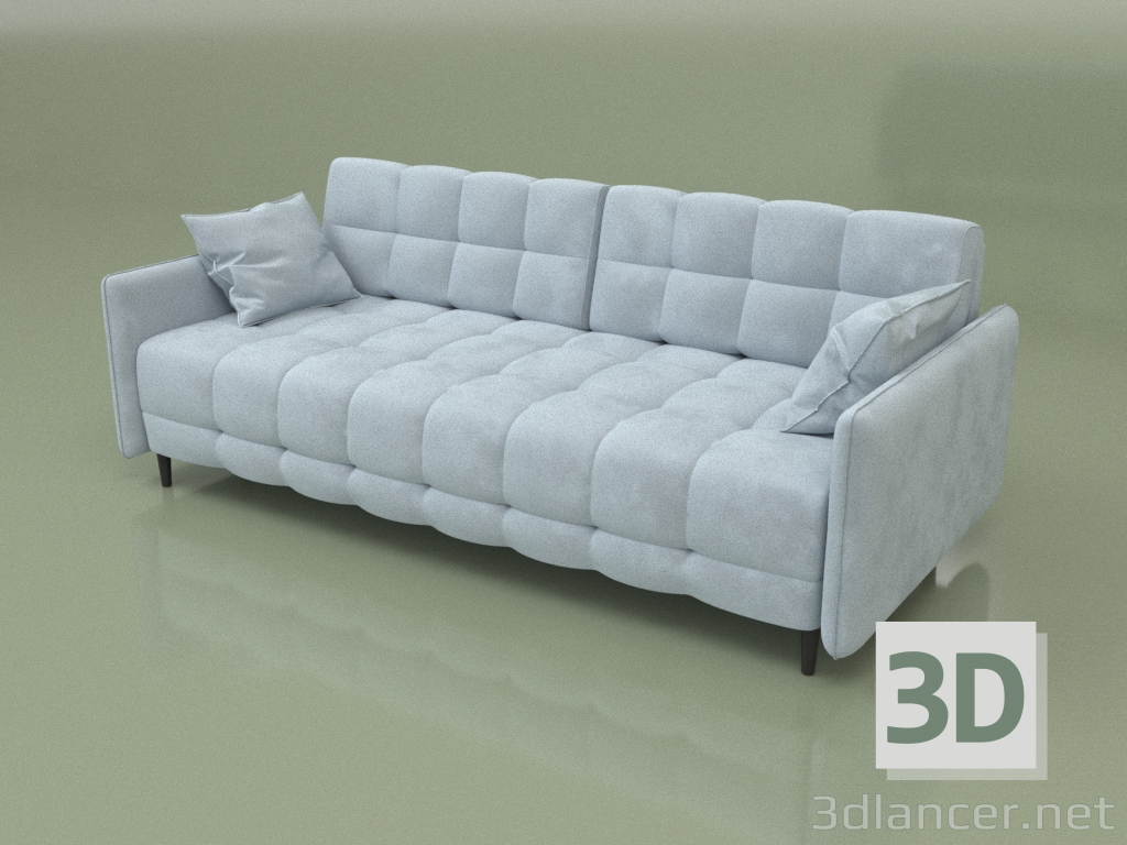 3d model Sofá plegable Scaleta (azul) - vista previa