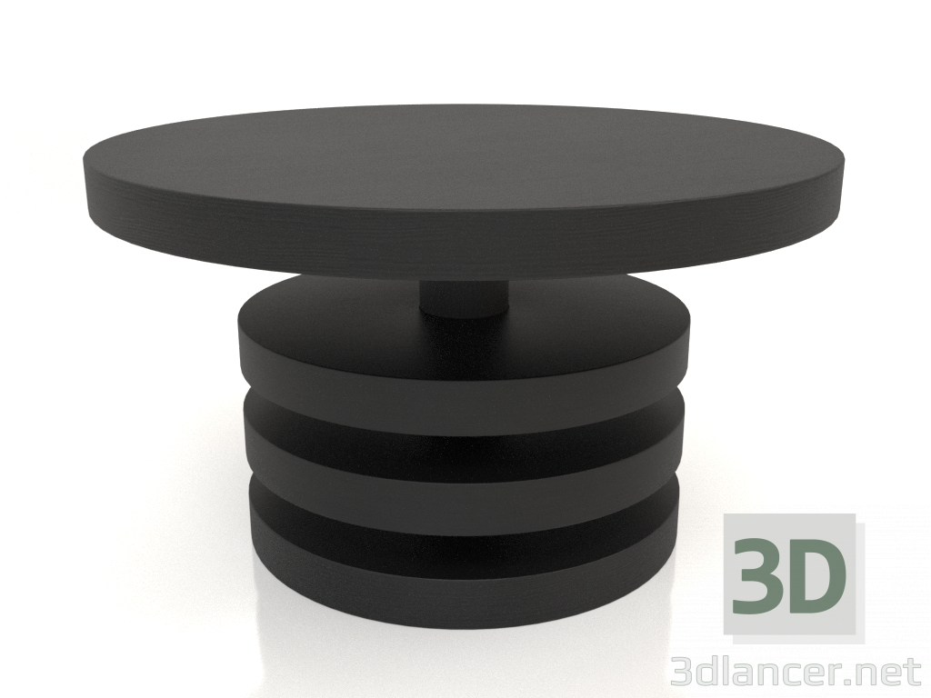 3d model Mesa de centro JT 04 (D=700x400, madera negra) - vista previa