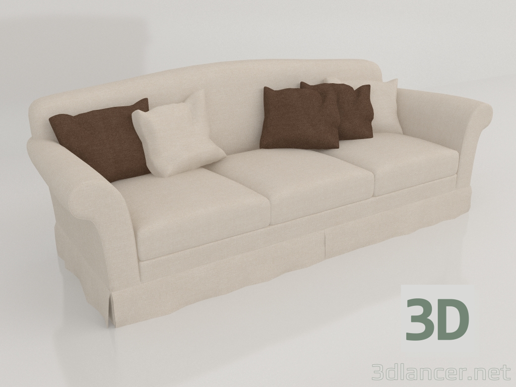 Modelo 3d Sofá Luxo (2730) - preview