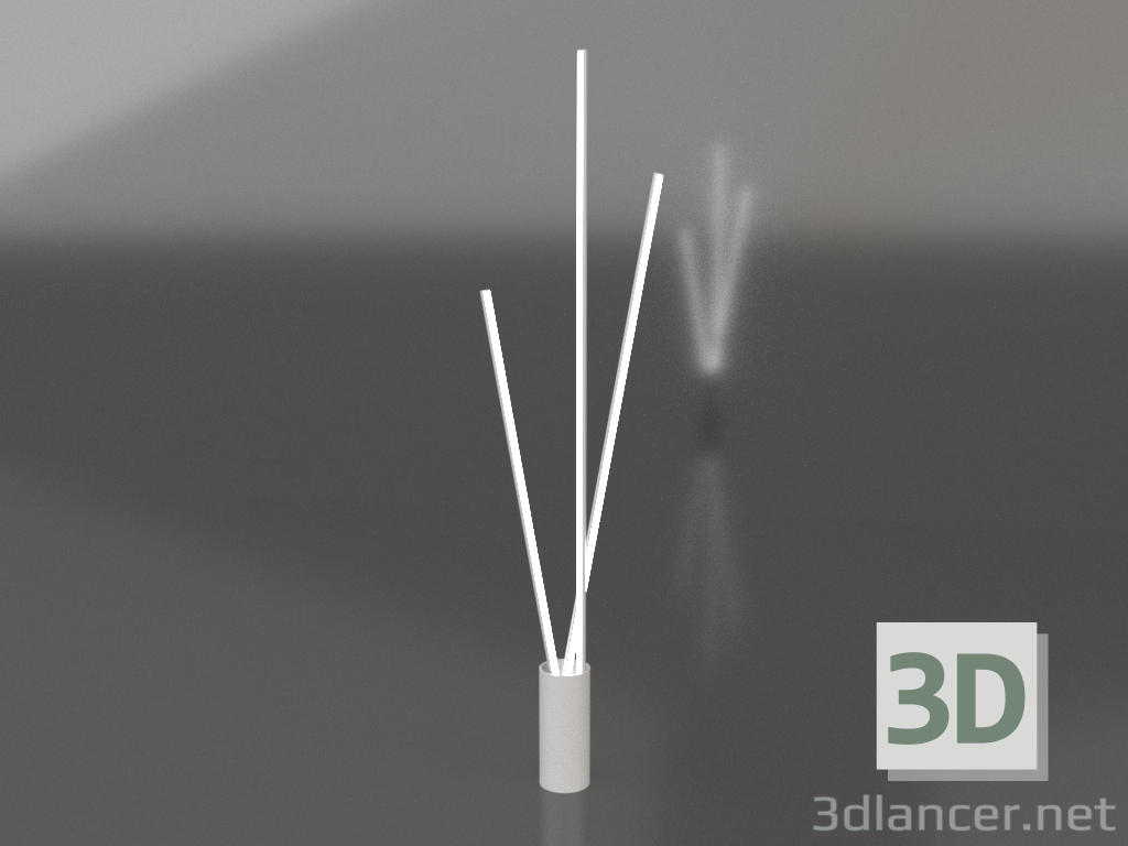 3d model Floor lamp (7347) - preview