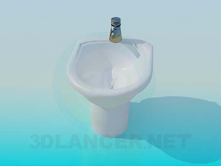 3d model Bidet - vista previa