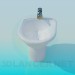 modello 3D Bidet - anteprima