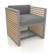 3d model Armchair (Quartz gray) - preview