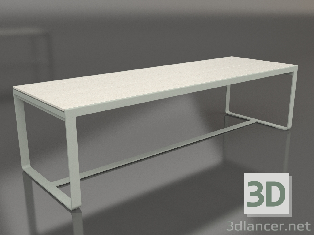 3d модель Стіл обідній 270 (DEKTON Danae, Cement grey) – превью