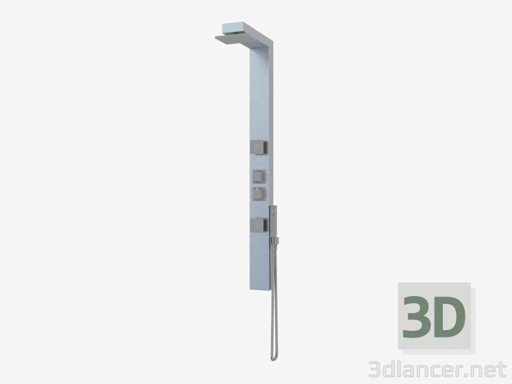 3d модель Душова панель з гідромасажем Cubic (NOD-051K 36574) – превью