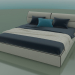 modello 3D Letto matrimoniale Limura sotto il materasso 2000 x 2000 (2240 x 2250 x 940, 224LIM-225) - anteprima