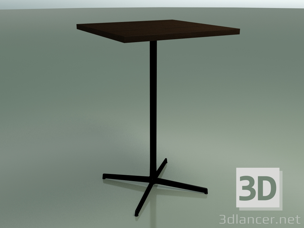 modèle 3D Table carrée 5569 (H 105,5 - 70x70 cm, Wengé, V39) - preview