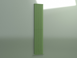 Radiateur vertical ARPA 2 (2520 14EL, Vert sauge)