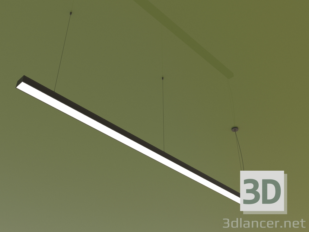 3D Modell Beleuchtungskörper LINEAR P4673 (2250 mm) - Vorschau