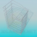 3d model Shopping cart-stand for office supplies - preview