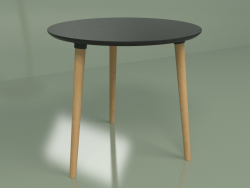 Dining table Molasses diameter 80 (black)