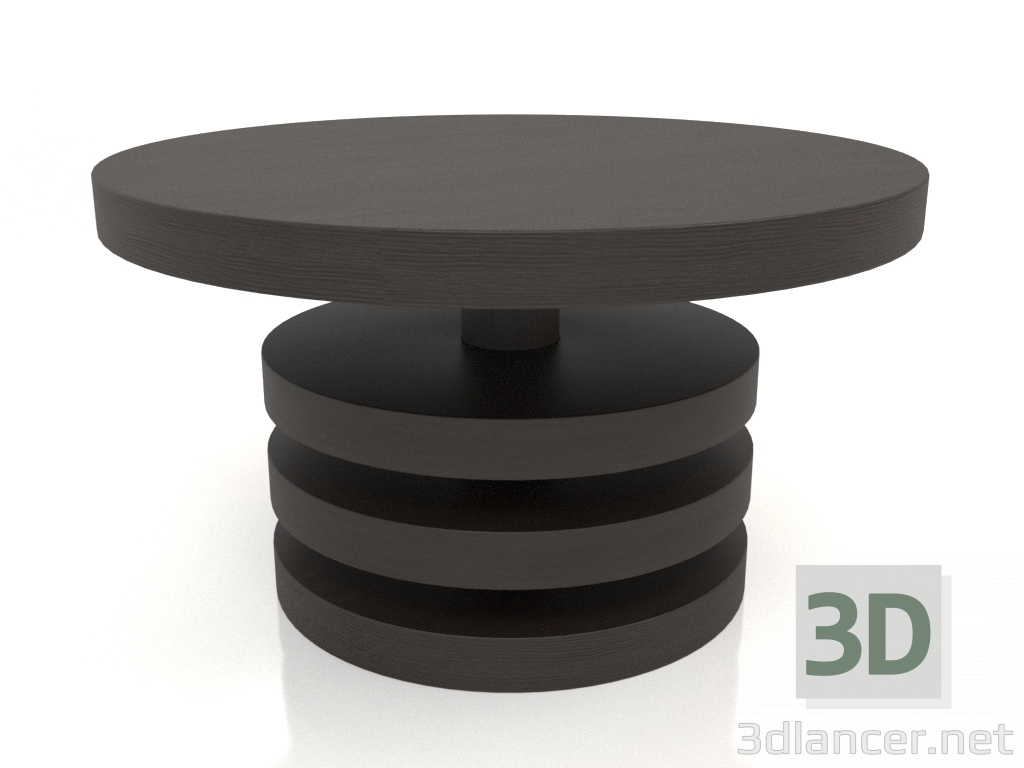 Modelo 3d Mesa de centro JT 04 (D=700x400, madeira castanho escuro) - preview