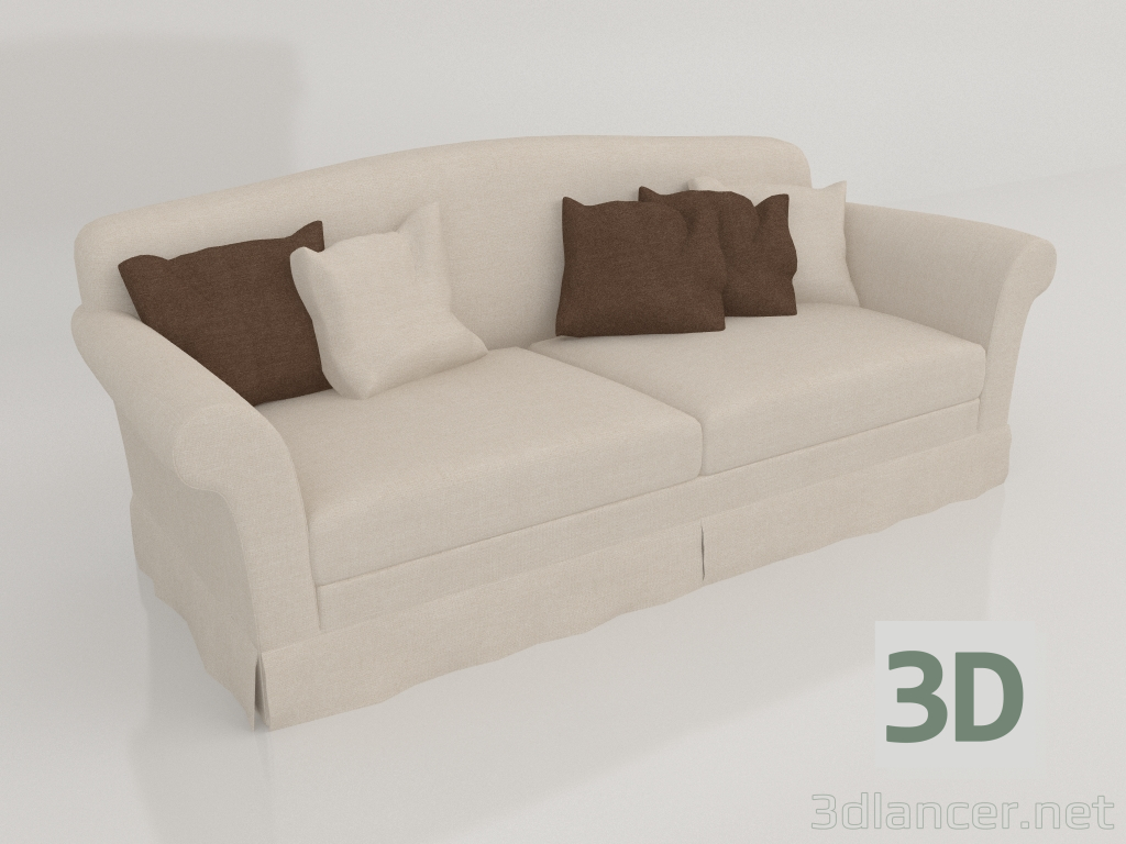 3d модель Диван Luxury (2525) – превью