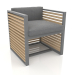 3d model Armchair (Anthracite) - preview