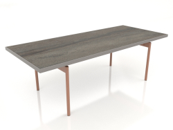 Mesa de comedor (Gris cuarzo, DEKTON Radium)