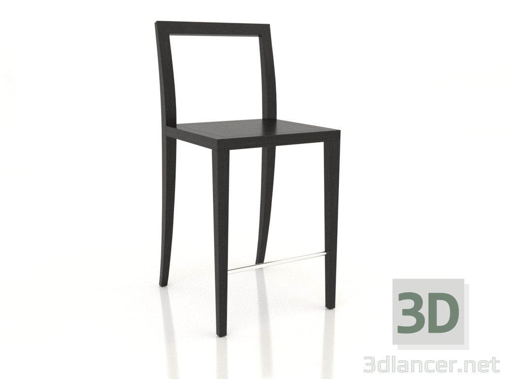 modello 3D Sgabello da bar VENTO - anteprima modello 3D Sgabello da bar VENTO - anteprima