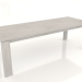 modèle 3D Table à manger BLANK 2400x900x750 mm (chêne blanchi) - preview