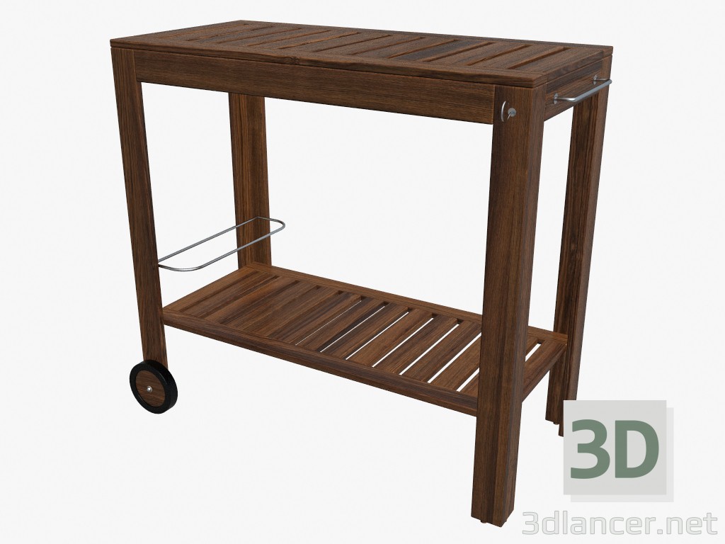 3d model Mesa de porción - vista previa