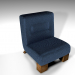 3d model Sillón - vista previa