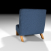 3d model Sillón - vista previa